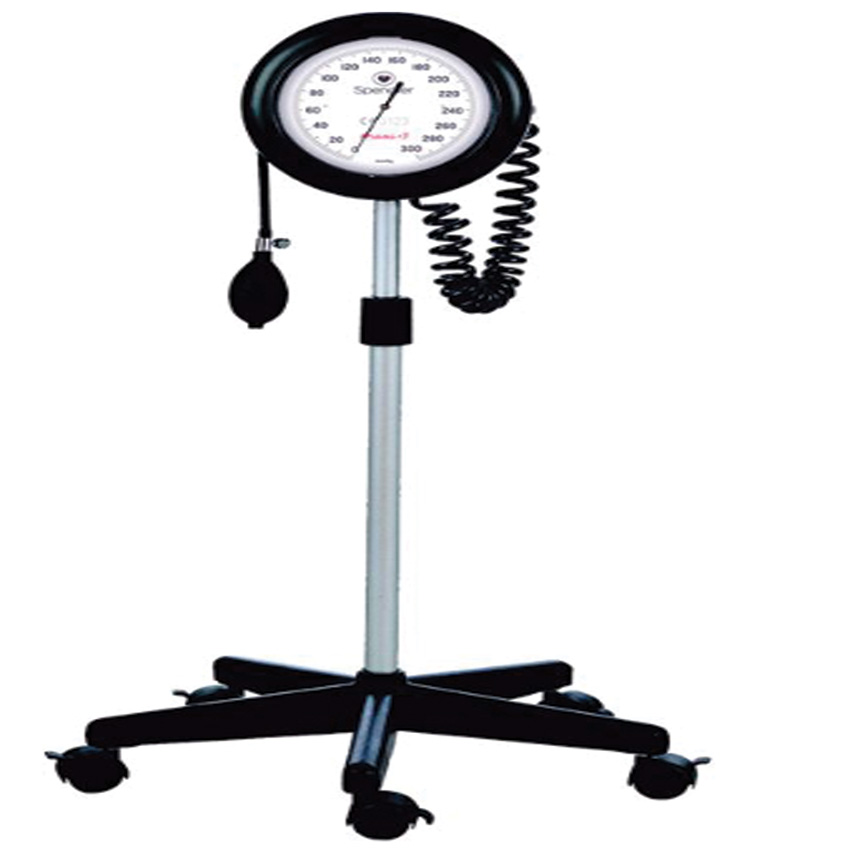 TENSIOMÈTRE SPENGLER MAXI+3 SUR SOCLE À ROULETTES AVEC BRASSARD ADULTE (M)