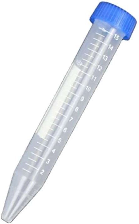 TUBE FOND CONIQUE, VOL 15 ML, SACHET INDIVIDUEL